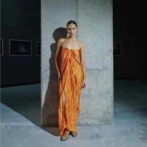 Baobab Ariel Maxi Dress in Aperol